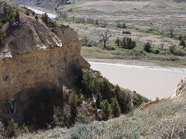 Cliffs in Theodore Roosevelt National Park