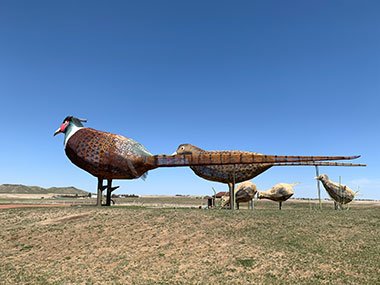 Enchanted Highway - Pheasants on the Prairie