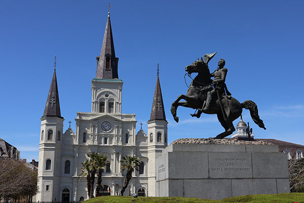 St. Louis Cathedral and Jackson Square
