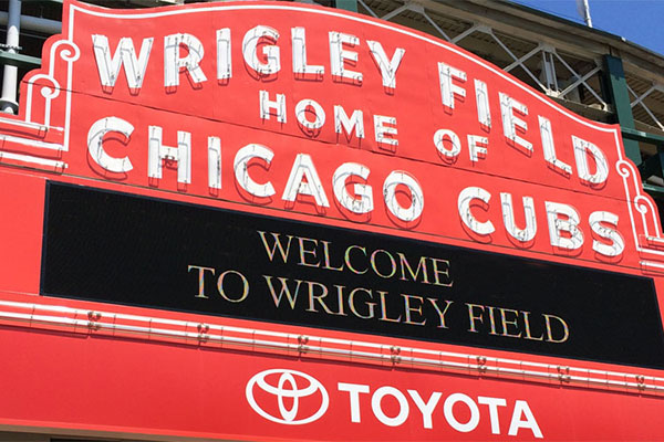 Wrigley Field Marquee