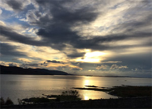 Dungloe Sunset - October 15, 2016