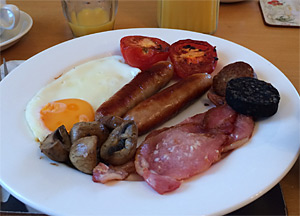 A little bit of breakfast before I hit the road - October 18, 2016