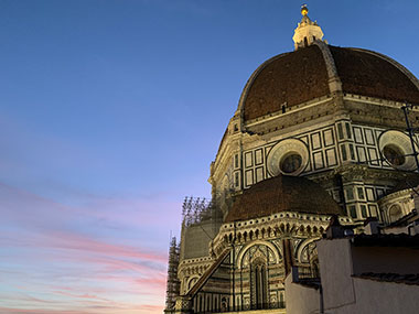 Dome at dusk