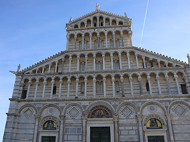 Entrance into Cathedral- Pisa