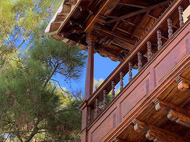 Balcony made of teak wood - Tenerife