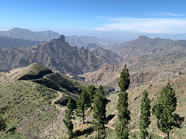 View of valley