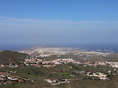 View towards water