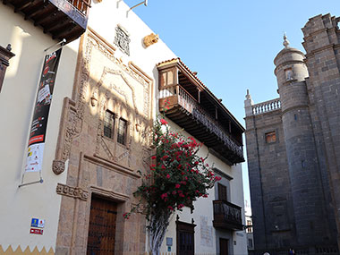 Building with balcony