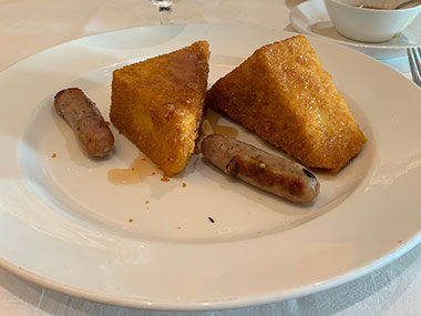 French toast and sausage - Enchanted Princess