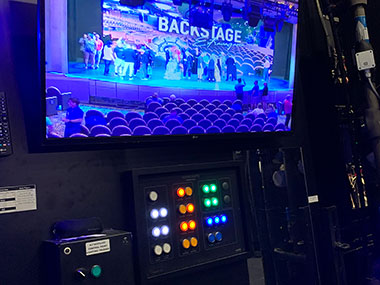 Monitor backstage - Enchanted Princess
