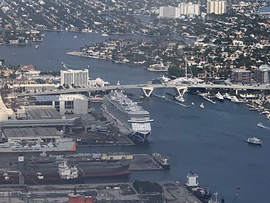 View of Enchanted Princess from air