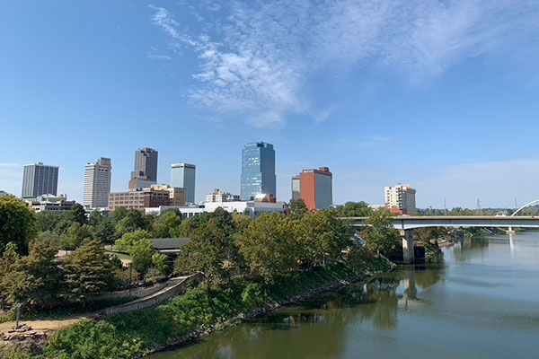 View from Junction Bridge