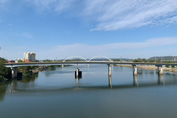 Arkansas River from Junction Bridge