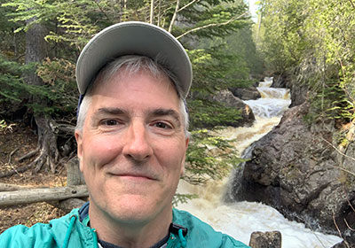 Pat at Cascade River State Park