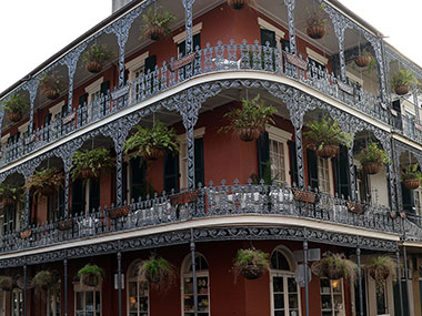 Three story building