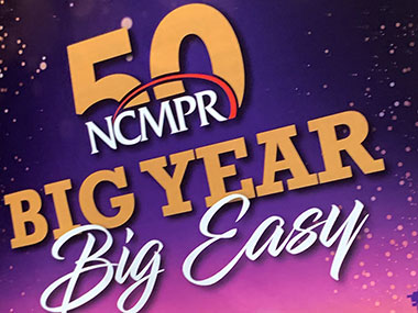 Graphic with text - 50 NCMPR Big Year  big Easy