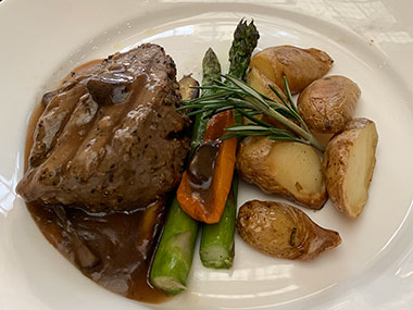 Dinner at conference