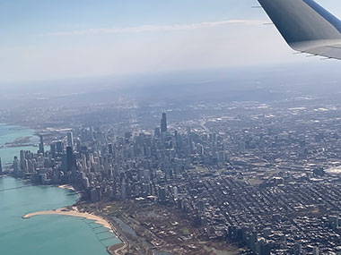 Chicago from air