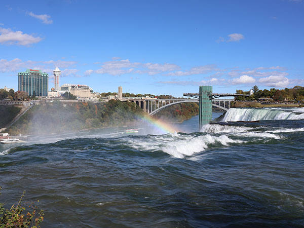 Goat Island view of Niagara Falls on American side