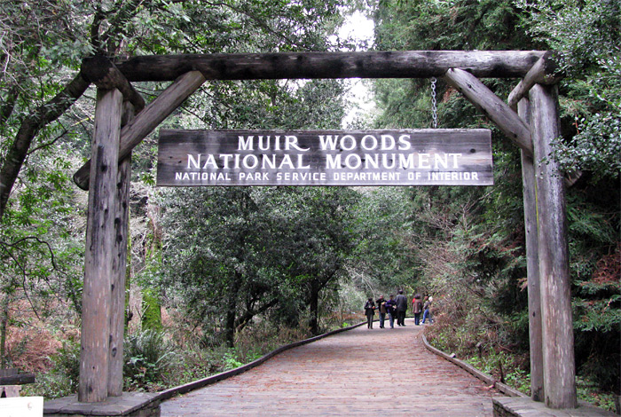 Muir Woods entrance