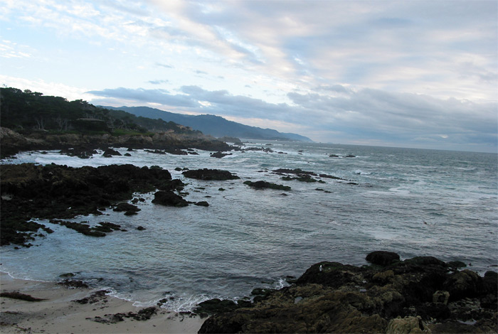 Coastal view on Seventeen Mile Drive