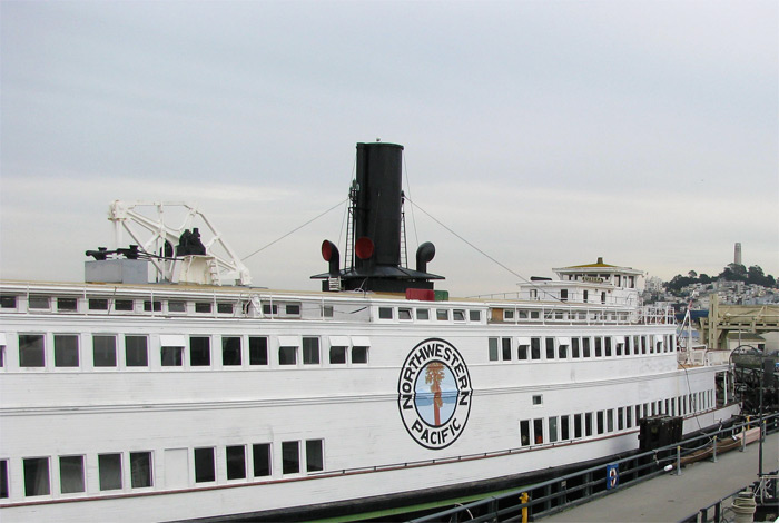 Old ship in San Francisco