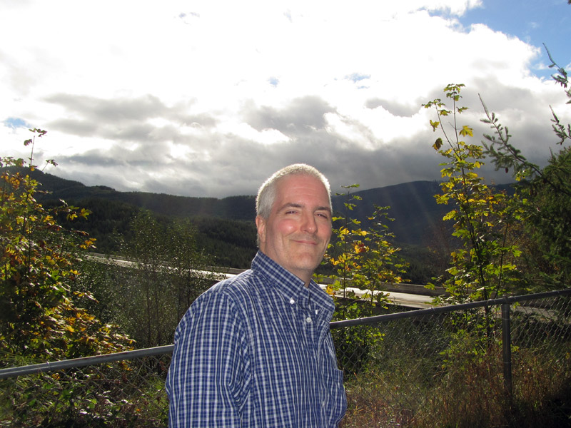 Pat at Mount St. Helens