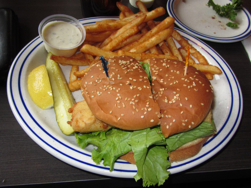 Fish sandwich