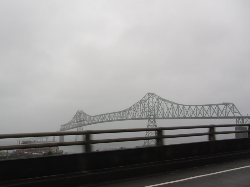 View of bridge from highway