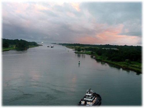 Entrance to Panama Canal