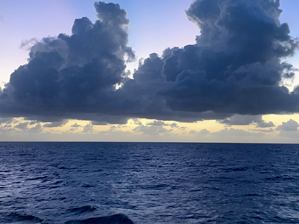 Sunset on Christmas