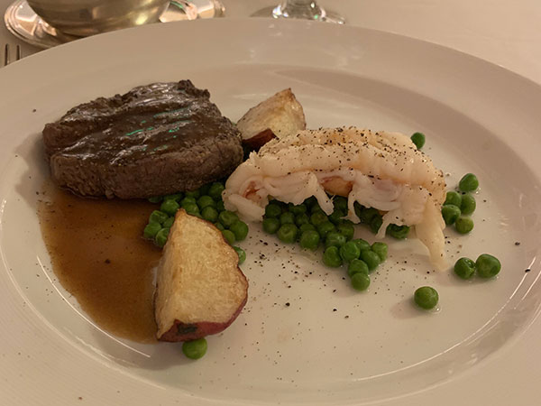 Steak and lobster