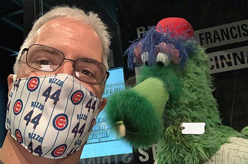 Pat and the Philly Phanatic
