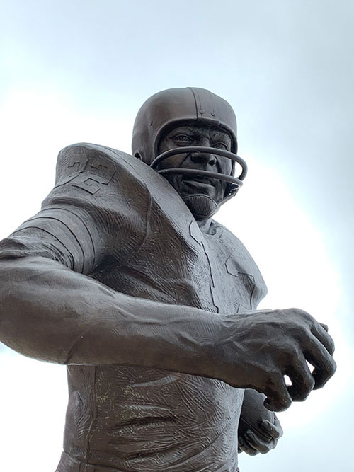 Jim Brown Statue