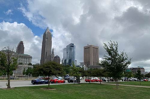 Cleveland skyline