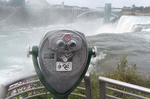 Viewer used to view  the Falls