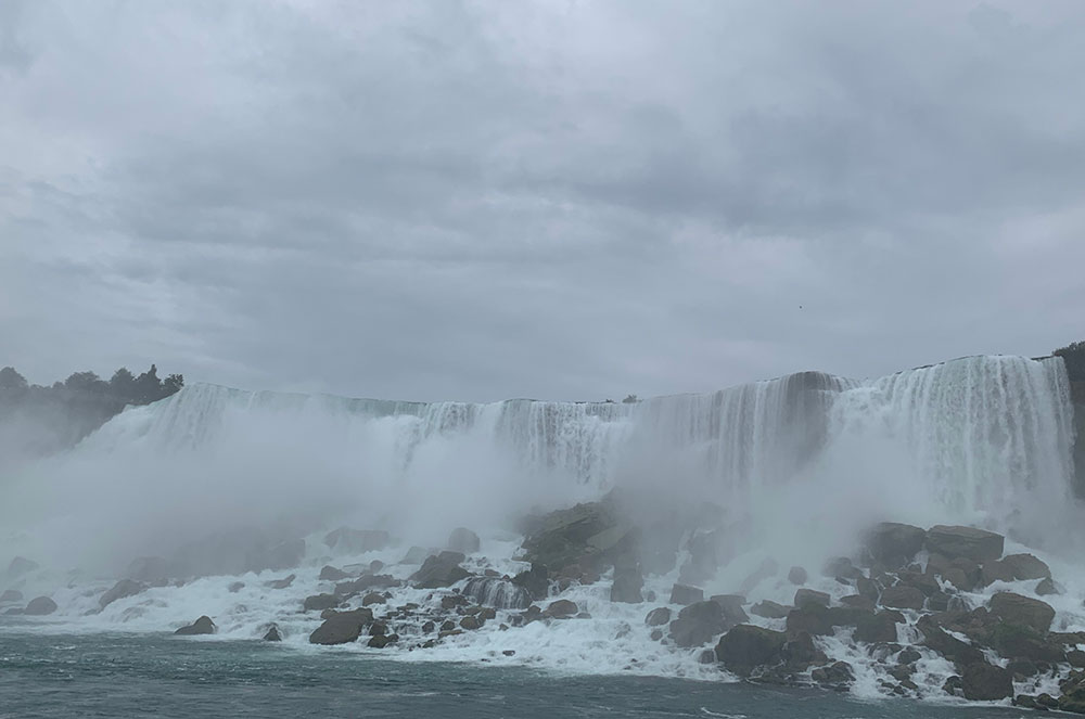 Niagara Falls from aboard the Maid of the Mist