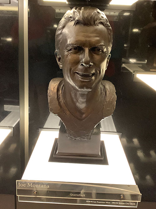 Joe Montana Bust