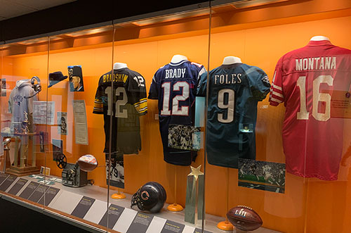 Quarterback exhibit