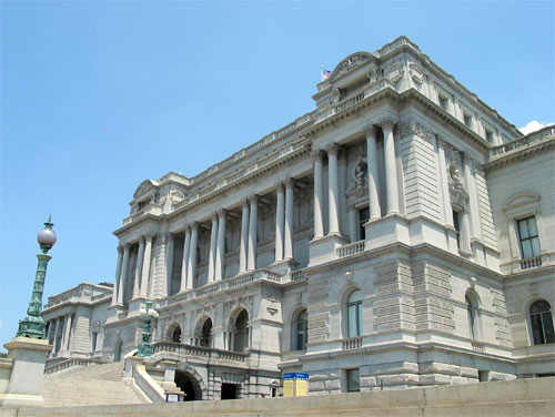 Exterior view of Library of Congress